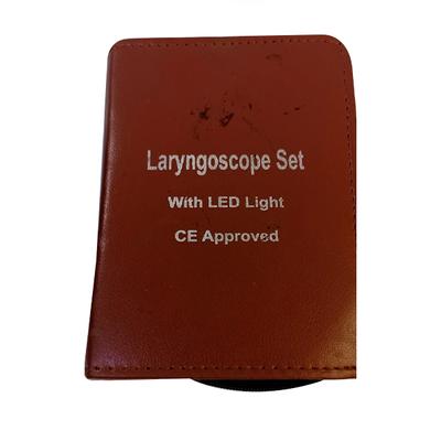 Laryngoscope Set with LED Light (Adult) - 3 Blades - Surgical Instruments