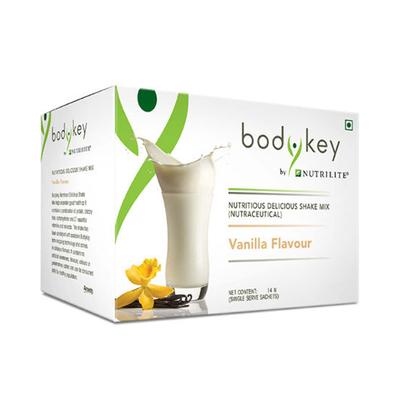 Nutrilite Bodykey Shake Mix Sachet - Vanilla 14's - Protein Drink