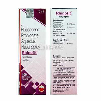 Rhinofit 0.05% Nasal Spray 10ml - Nasal Congestion-Nas