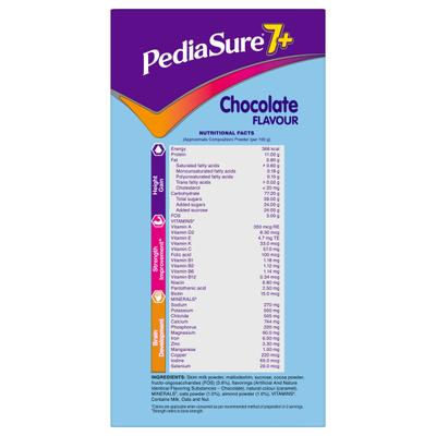 Pediasure 7Plus Health Drink Powder - Chocolate Flavour (Refill Box) 800 gm - Kids Nutrition
