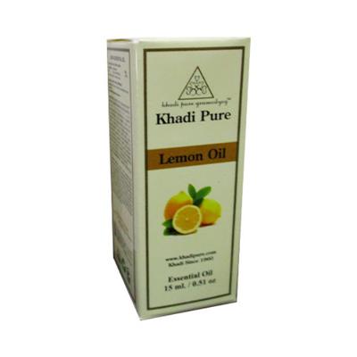 Khadi Pure Herbal Essential Oil - Lemon 15 ml - Essential Oils