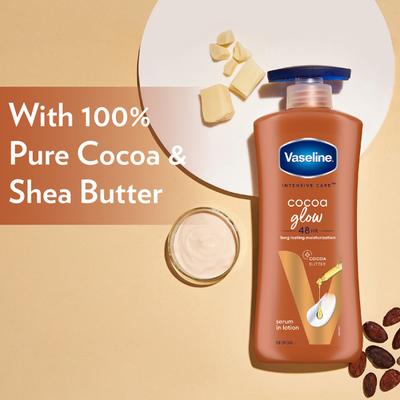 Vaseline Intensive Care Cocoa Glow Body Lotion 400 ml - Lotions & Creams