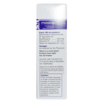MOXICIP Infusion 100ml - Bacterial Infections-Qui