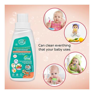 Buddsbuddy Disinfectant Multi-Purpose Liquid Cleanser 200 ml - Baby Skin Care