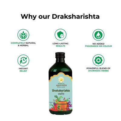 Kerala Ayurveda Draksharishta Syrup 450 ml - Speciality Medicines