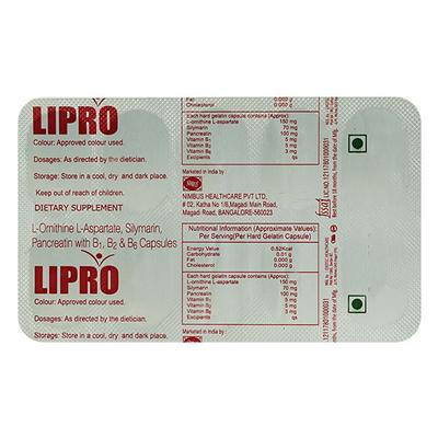 LIPRO Capsule 10's - Supplements-Vam