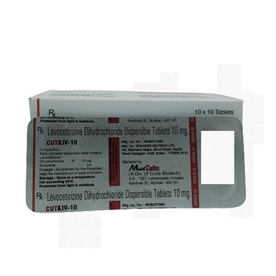 CUTILIV 10 Tablet 10's - Allergies-Ant
