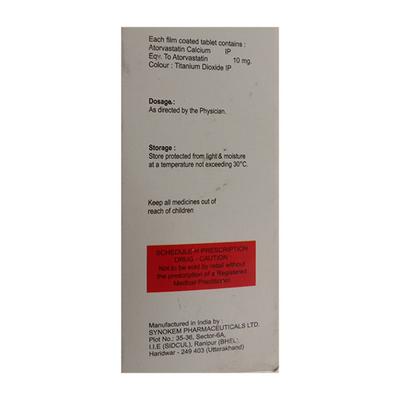 REMETOR 10 Tablet 15's - High Cholesterol-Dys