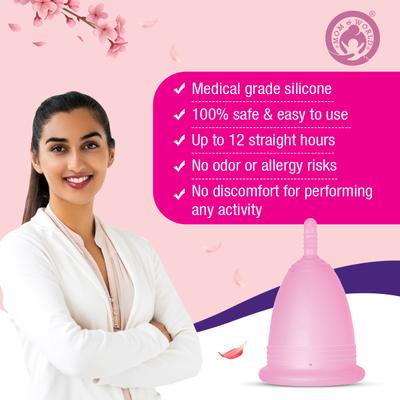 Mom & World Reusable Menstrual Cup (M) 1's - Menstrual Cups
