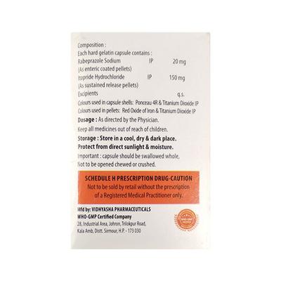 RABETRUE IT Capsule 10's - Ulcer/Reflux/Flatulence-Aaa