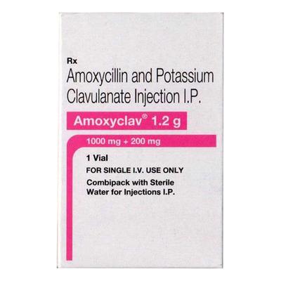 AMOXYCLAV 1.2gm Injection 1's - Bacterial Infections-Pen