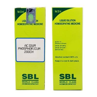 SBL Acidum Phosphoricum 200 Liquid 30 ml - Dilutions