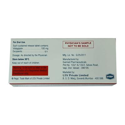 JALRA OD 100mg Tablet 10's - Diabetes-Ant
