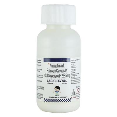 Laciclav Dry Syrup 60ml - Bacterial Infections-Pen