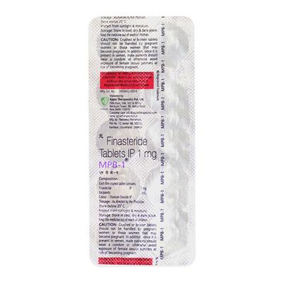 MPB 1MG TABLET 10'S - Bladder And Prostate Disorders-Dru