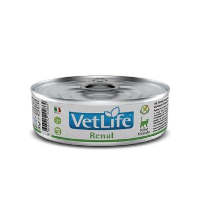 Vet Life Cat Renal Wet Food (Pack of 12 x 85 gm) 1's - Petfood