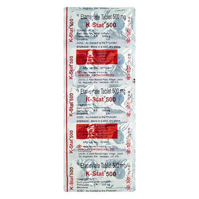 K Stat 500mg Tablet 10'S - Haematopoiesis-Has