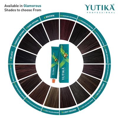 Yutika Creme Hair Color - Red Orange 100 gm - Crème