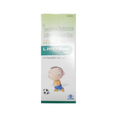 L Hist Mont 4/2.5mg Syrup 30ml - Allergies-Ant