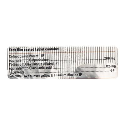 Pecef Duo 200mg Tablet 10'S - Bacterial Infections-Cep