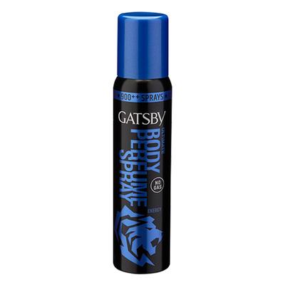 Gatsby Energy Ultimate Body Perfume Spray 120 gm - Men Deodorants/Roll-Ons