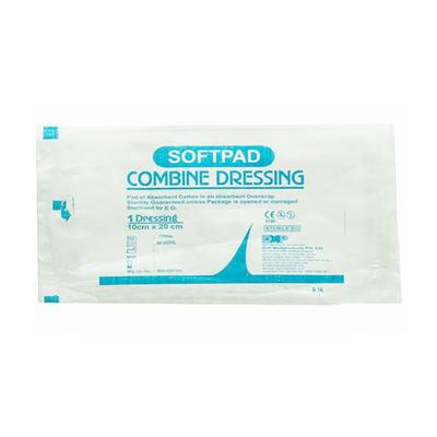 Softpad Combine Dressing Pad (770008) (10 cm x 20 cm) 1's - Bandages & Dressings