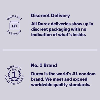 Durex Condoms - Extra Time 3's - Plain/Flavoured Condoms