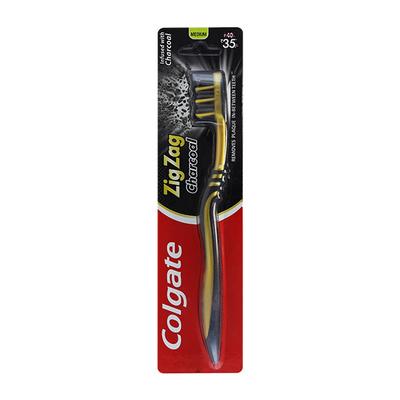 Colgate Zig Zag Charcoal Toothbrush - Medium - Toothbrushes