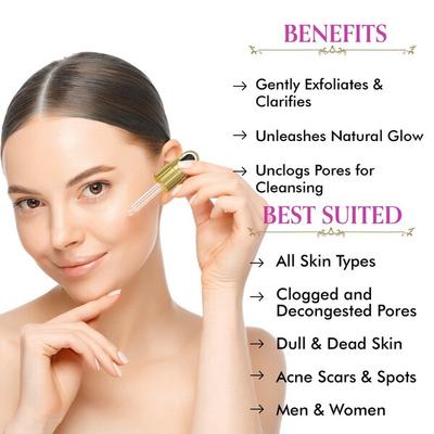 TAC The Ayurveda Co. AHA and BHA Face Serum 30 ml - Personal Care (Ayush)
