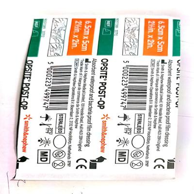 Smith & Nephew Opsite Post Op (6.5 cm x 5 cm) 1's - Surgical Instruments