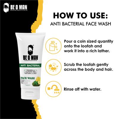 Beoman On The Go Kit (Face Wash 50 ml + Detan Scrub 100 gm + Face Cream 100 gm + Shower Gel 200 ml + Hair Wax 50 gm) - Face Washes