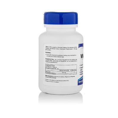 HealthVit Vitamin B6 100 mg Capsules 60's - Multi-Vitamins
