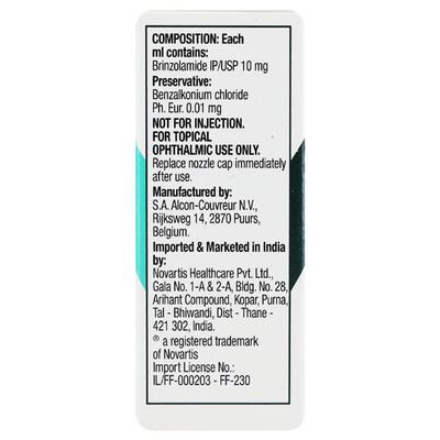 AZOPT Ophthalmic Suspension 5ml - Glaucoma-Ant