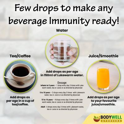 Bodywell Immune Master Drops 40 ml - Vitamin C