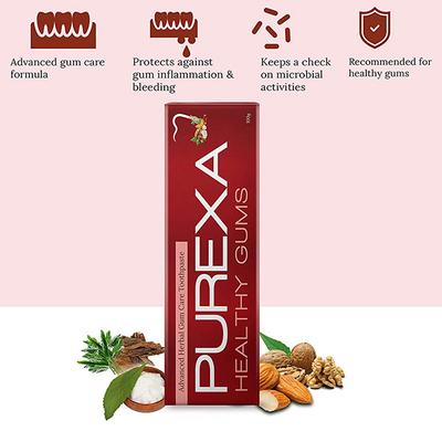 Purexa Healthy Gum Care Herbal Toothpaste 100 gm - Toothpaste