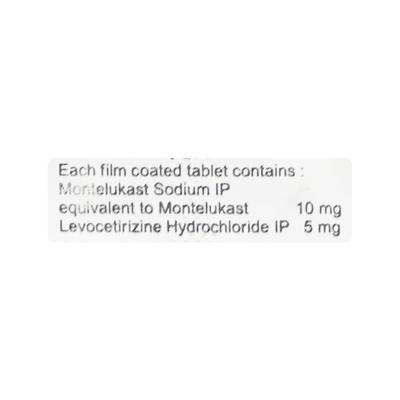 Montemac L Tablet 10'S - Allergies-Ant