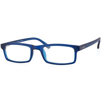Klar Eye Rectangle Full Rim K-3021 Reading Glass - Blue, 3.25 Power - Men Eyeglasses