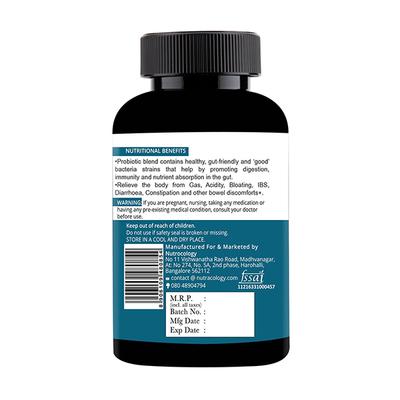 Nutracology Probiotic Capsule 60's - Digestive Health