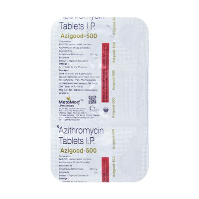 AZIGOOD 500 Tablet 3's - Bacterial Infections-Mac
