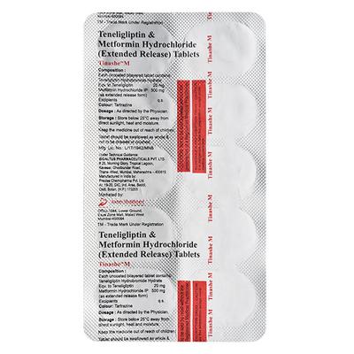 TINASHE M Tablet 10's - Diabetes-Ant