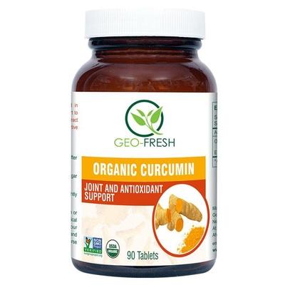 Geo-Fresh Organic Curcumin (Turmeric) 480 mg Capsule 90's - Pure Herbs