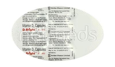 D Bright Capsule 4'S - Supplements-Vit