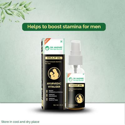 Dr. Vaidya's Shilajit Oil (Pack of 2 x 25 ml) - Sexual Healthcare