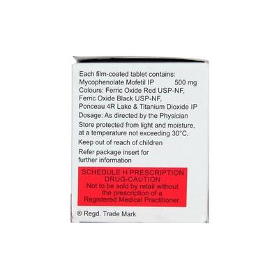 MMF 500mg Tablet 10'S (N) - Auto Immune Disease-Imm