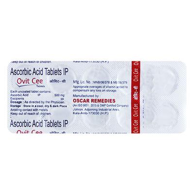 OVIT CEE Tablet 10's - Supplements-Vam