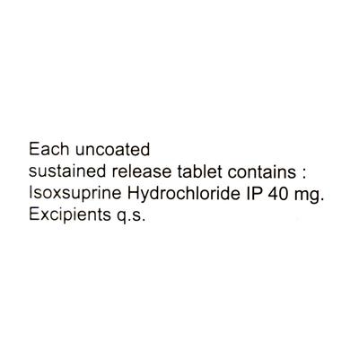 Udilan SR Tablet 10'S - Peripheral Hypertension-Per