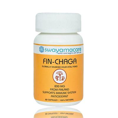 Fin Chaga (Chaga Extract) Vegetarian Capsules 60'S - Vitamin C
