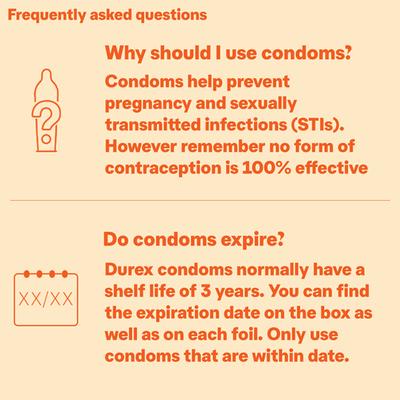 Durex Condoms - Extra Dots 3's - Plain/Flavoured Condoms