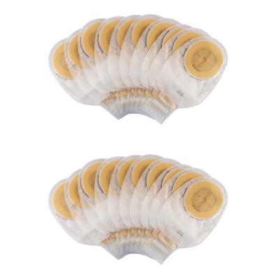 Bao Health One Piece Open Ostomy Bag with Filter & Velcro Closure (1146001F) (15 - 60 mm) 20's - Urology Supplies