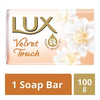 LUX Velvet Touch Jasmine & Almond Oil Soap Bar 100 gm - Soaps